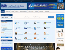 Tablet Screenshot of newyorkjewishguide.com